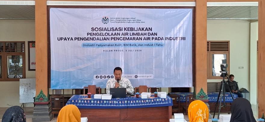 SOSIALISASI KEBIJAKAN PENGELOLAAN AIR LIMBAH DAN UPAYA PENGENDALIAN PENCEMARAN AIR